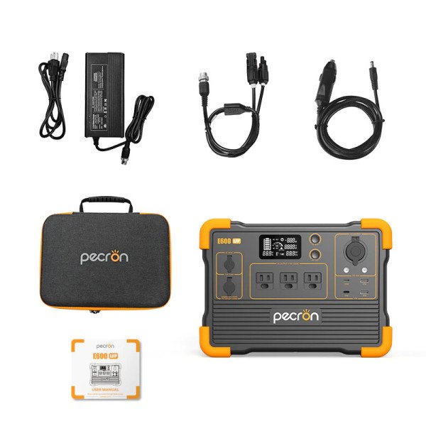 Pecron E600LFP 1200W Portable Solar Station