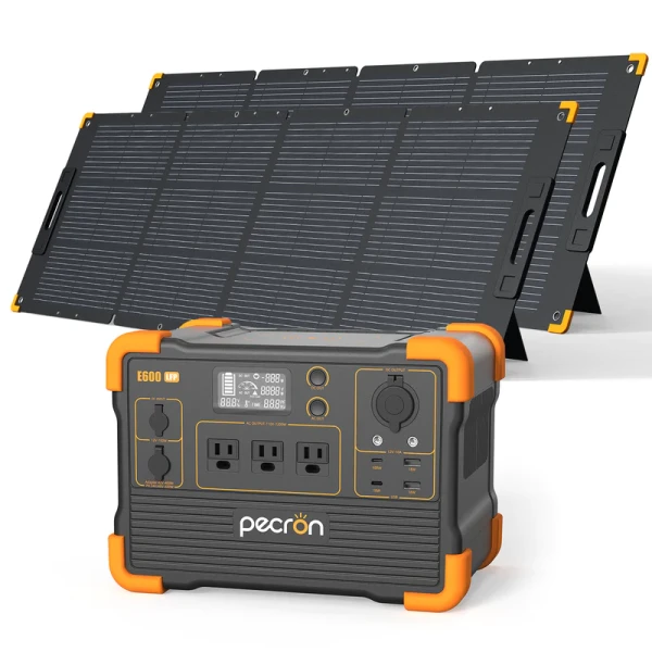 Pecron E600LFP 1200W Portable Solar Station