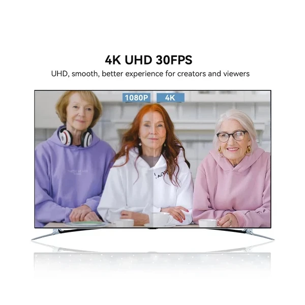 4k Ultra USB2.0 PTZHD Autofocus Very High Quality USB Plug-and-Play Webcam With Microphone For Zoom, Teams, Twitch, Google Meet, facebook, Youtube Live Streaming -3 years warranty-Free Shipping