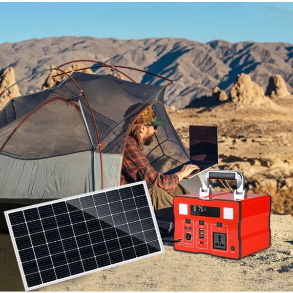 1000w Outdoor Camping Home Mobile Portable Solar Power System